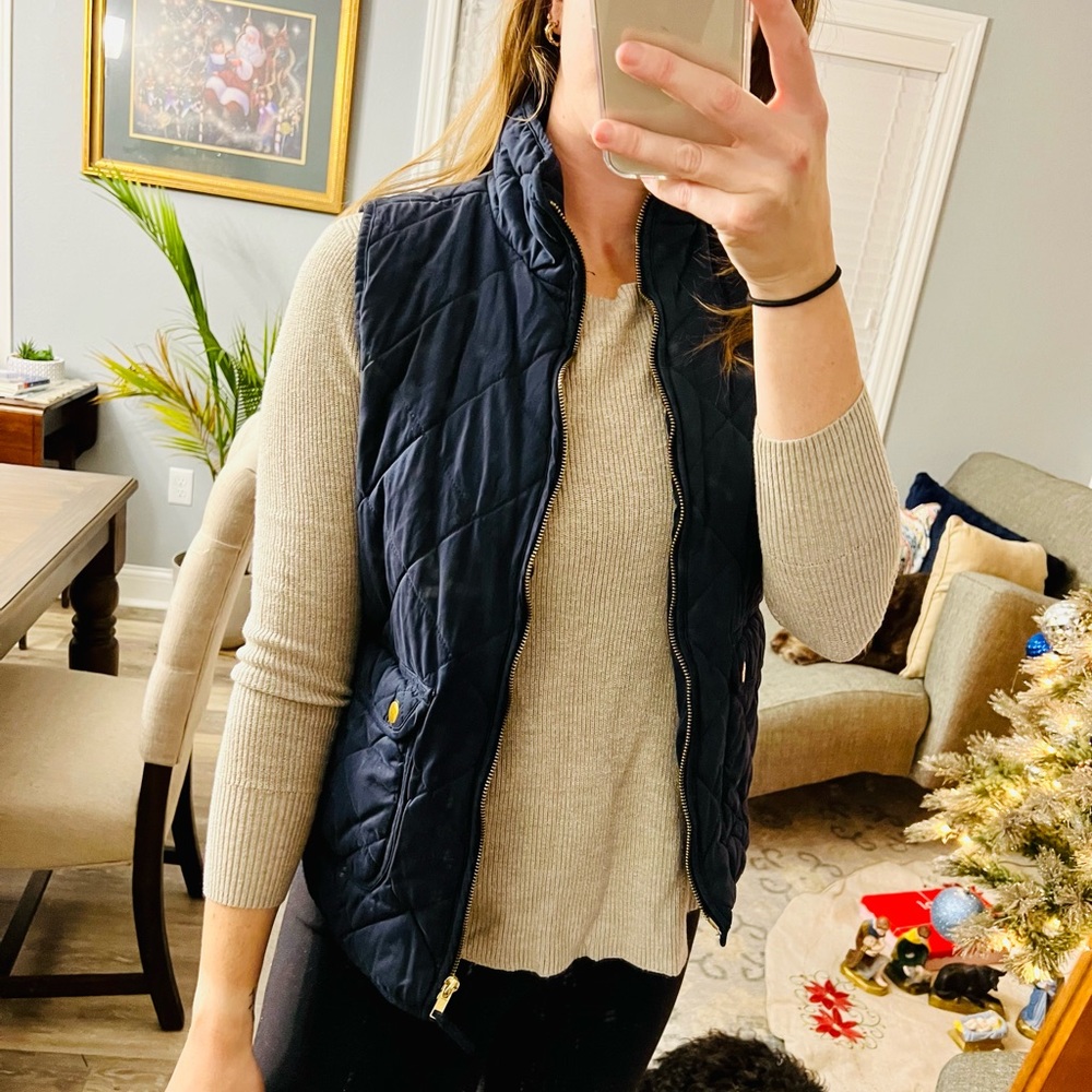 Navy Blue Vest